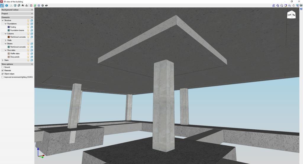 How to drop the drop panel of a waffle slab or a flat slab - Learning ...