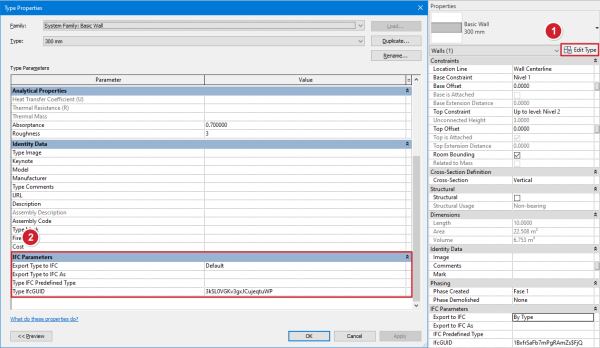Recommendations for Revit modelling and IFC export configuration ...