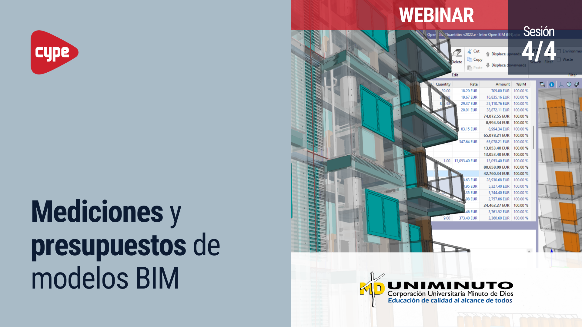 Mediciones y presupuestos de modelos BIM - Universidad Minuto de Dios ...