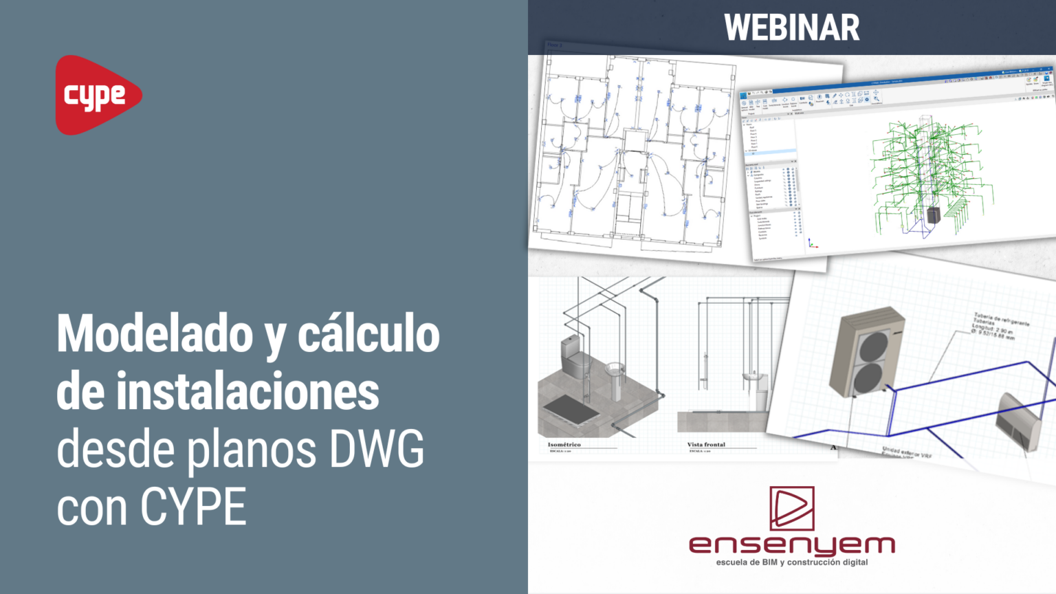 Modelado y cálculo de instalaciones desde planos DWG con CYPE ...