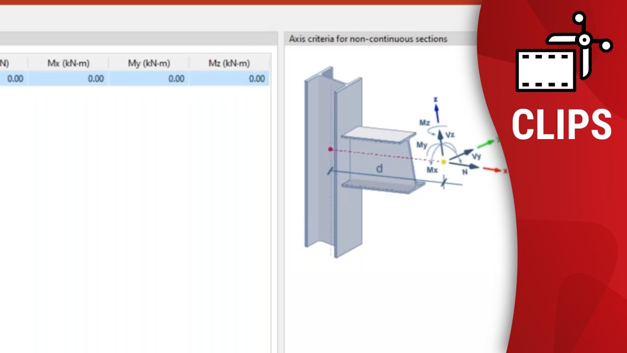 CYPE Connect and StruBIM Steel: Loads on continuous bearing bars