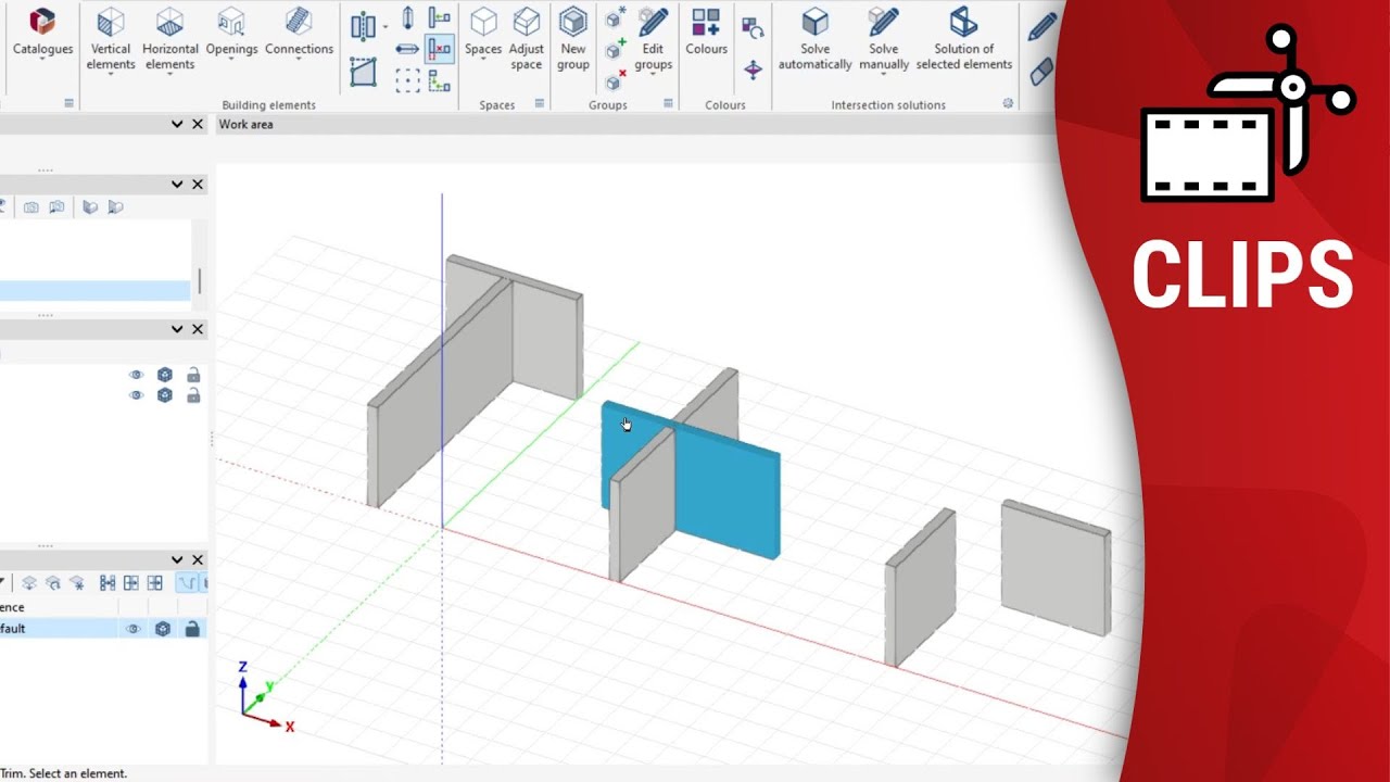 CYPE Architecture: New Extend, Trim and Fillet tools