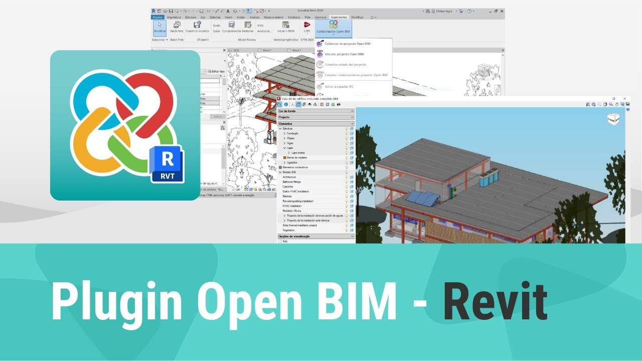 Plugin Open BIM - Revit