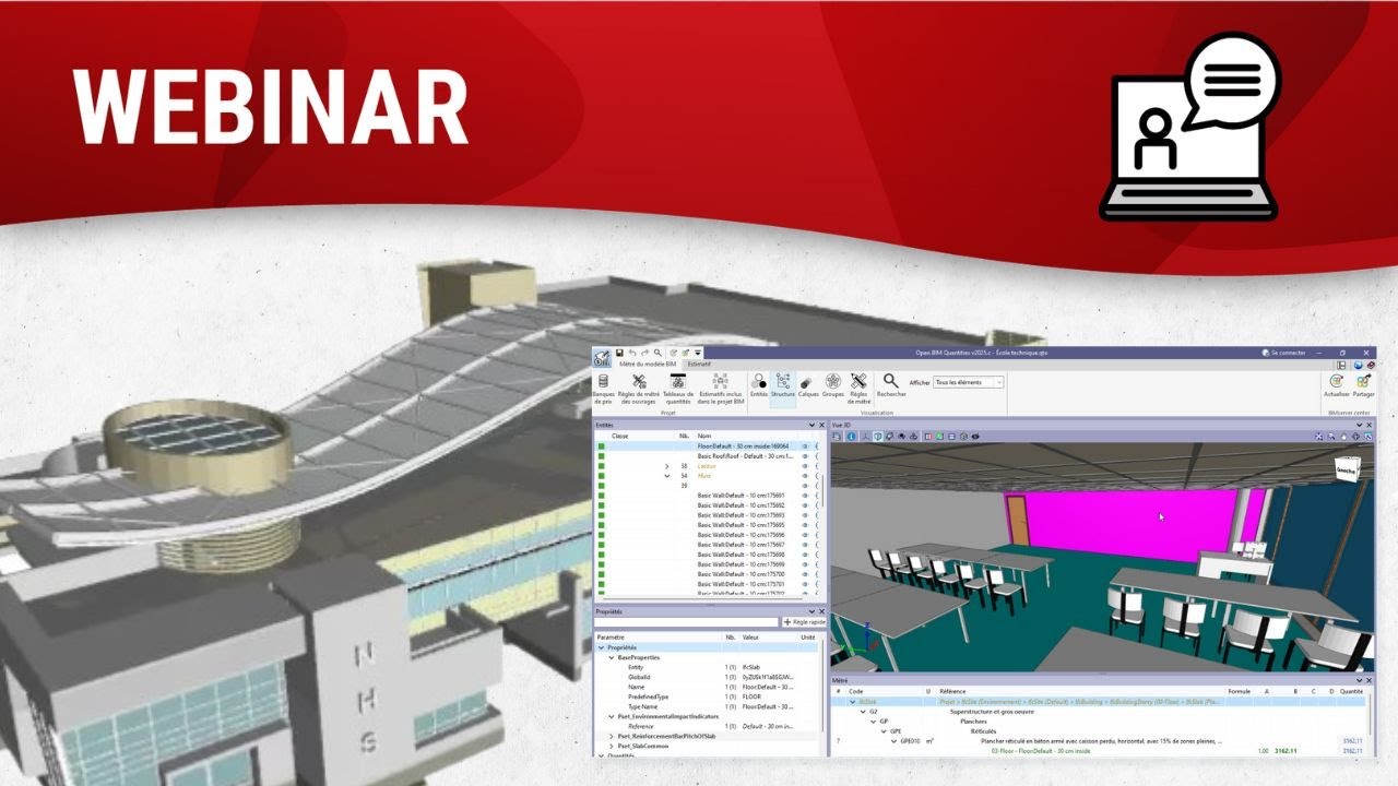 Connecter un modèle Revit à l'étude de prix