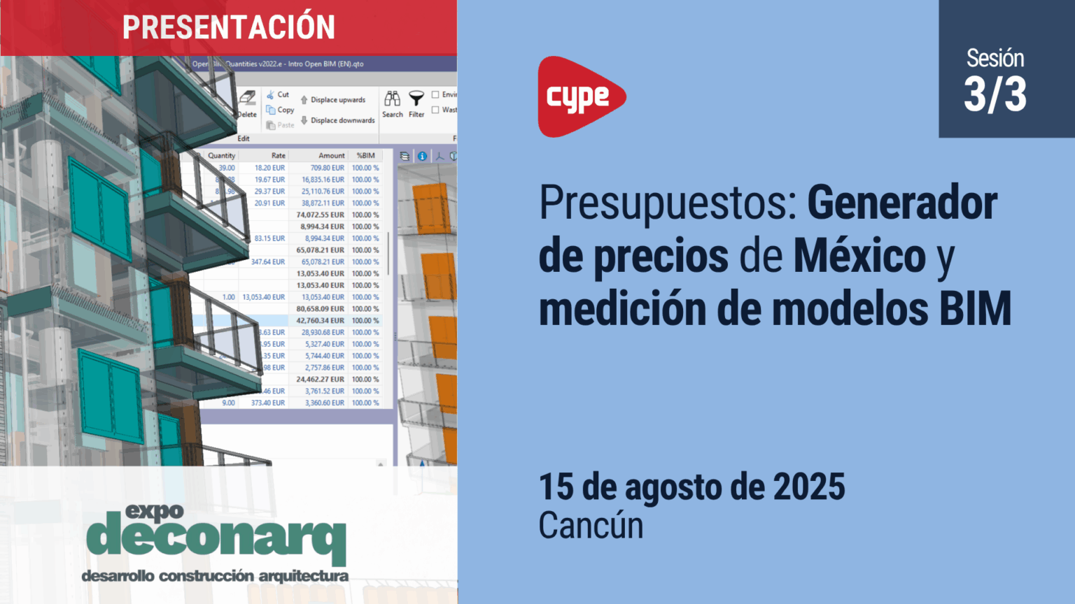 Presupuestos: Generador de precios de México y medición de modelos BIM ...