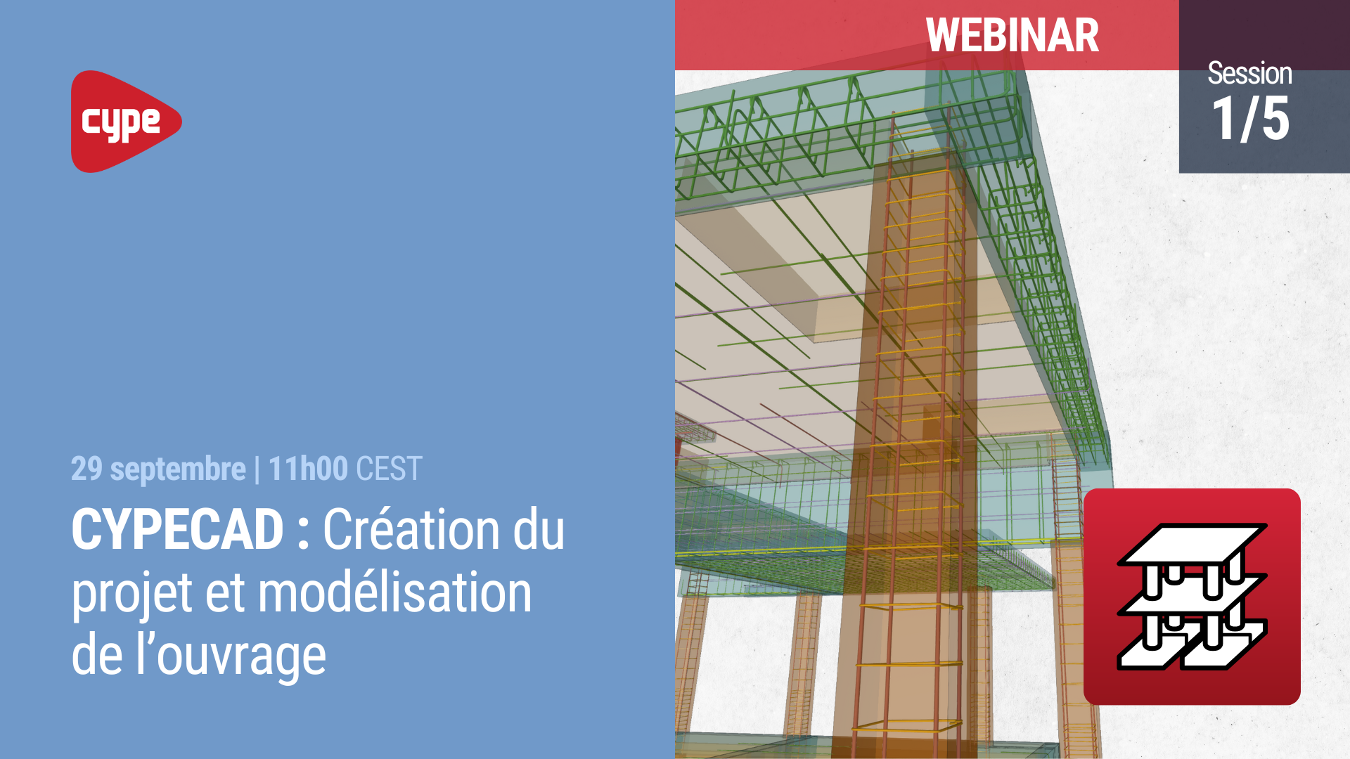 CYPECAD : Création du projet et modélisation de l’ouvrage - Learning | Cype