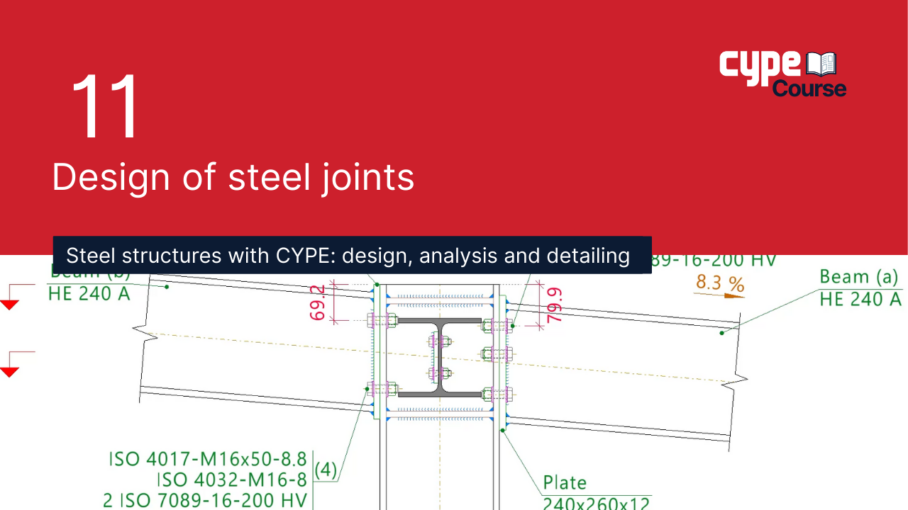 Steel Join Triangular 11 - Design of steel joints | CYPE Steel Structures