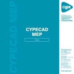 CYPECAD MEP - Guía - ES