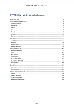 CYPETHERM HVAC - MU - ES