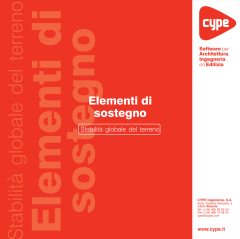 Elementi di sostegno - Stabilità globale del terreno