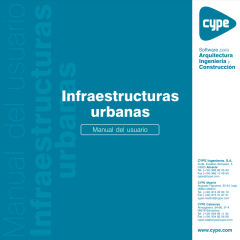Infraestructuras urbanas - MU - ES