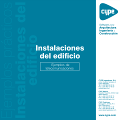 Instalaciones del edificio - Ejemplos de telecomunicaciones - ES