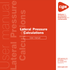 Lateral pressure calculations - UM - EN
