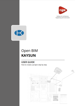 Open BIM KAYSUN - UG - EN