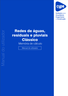 Redes de águas, residuais e pluviais Clássico - MC - PT