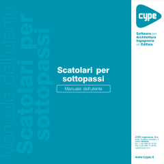 Scatolari per sottopassi - MU - IT